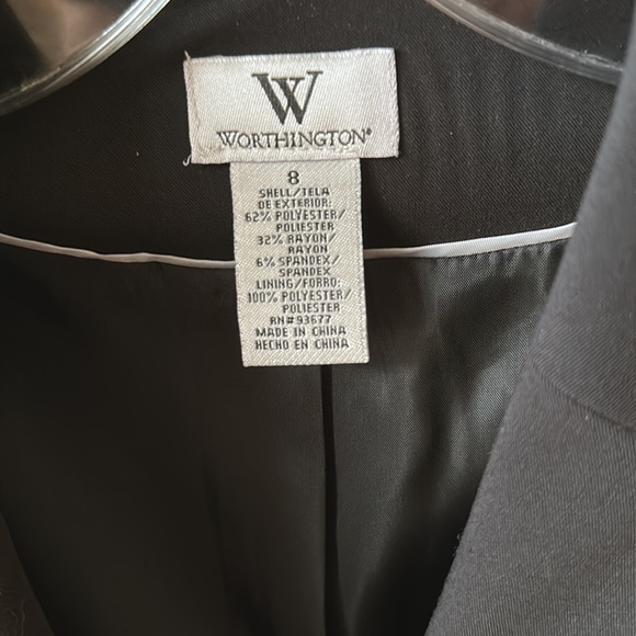 Black suit jacket for women - Picture 2 of 5